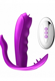 FoxShow Cute M5 Uzaktan Kumandal� �� �ama��r Vibrat�r�